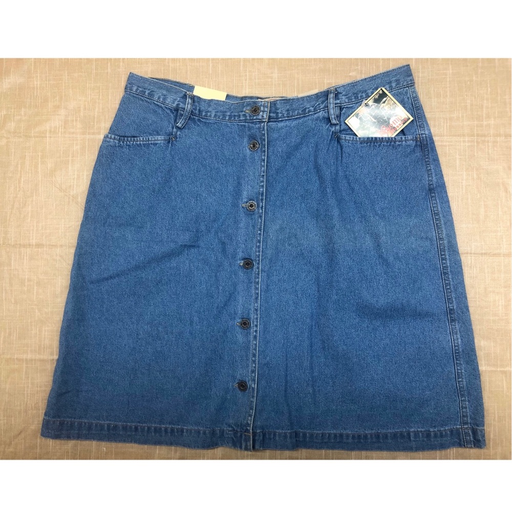 NWT Vintage Kiko-Mo Denim Skirt 15/16